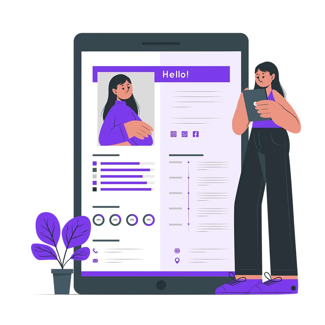 Interface moderna de um portfólio digital apresentando projetos de forma profissional com galeria de imagens 
  e casos de sucesso